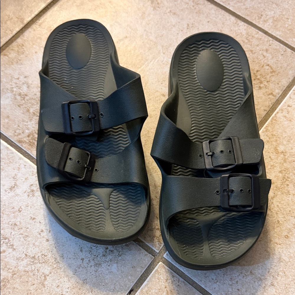 Recover arch support sandal green
